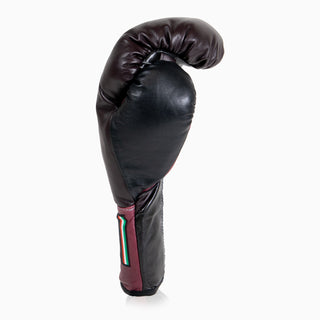 Gants de boxe Di Nardo avec lacets Bourgogne Noir 