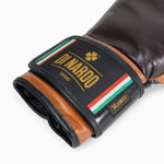 Gants de boxe Di Nardo avec Velcro 14 Oz Bourgogne-cognac 