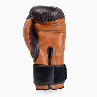 Gants de boxe Di Nardo avec Velcro 14 Oz Bourgogne-cognac 