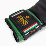 Gants de boxe Di Nardo avec Velcro 14 Oz Noir-vert 
