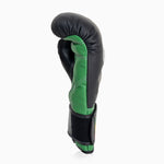 Gants de boxe Di Nardo avec Velcro 14 Oz Noir-vert 