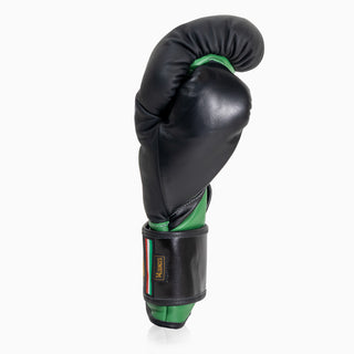 Gants de boxe Di Nardo avec Velcro 14 Oz Noir-vert 