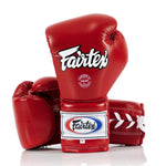 Gants de boxe Fairtex Formation PRO Mexican Style BGL7 Rouge 