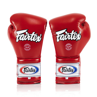 Gants de boxe Fairtex Formation PRO Mexican Style BGL7 Rouge 