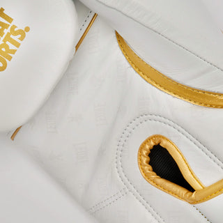 Gants de boxe Leone DNA Premium GN002 Blanc 