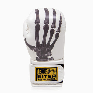 Gants de boxe Leone Iuter GN01IU Blanc 