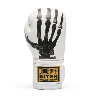 Gants de boxe Leone Iuter GN01IU Blanc 