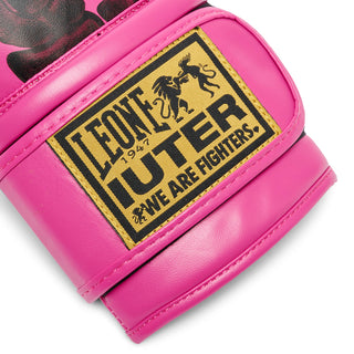 Gants de boxe Leone Iuter GN01IU Fuchsia 