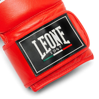 Gants de boxe Leone Shock Pro GN057 Rouge 