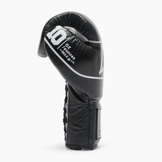 Gants de boxe Leone Shock Pro avec lacets GN057L Noir 