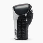 Gants de boxe Leone Shock Pro avec lacets GN057L Noir 