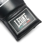 Gants de boxe Leone Shock Pro avec lacets GN057L Noir 