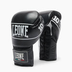 Gants de boxe Leone Shock Pro avec lacets GN057L Noir 