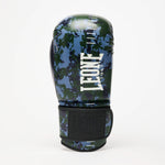 Gants de boxe Leone Urban Fighter GN335 Camouflage bleu-vert 