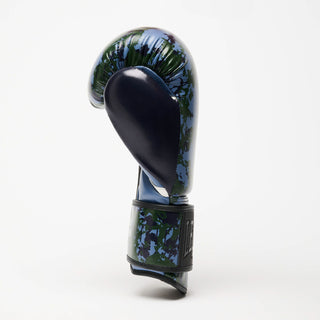 Gants de boxe Leone Urban Fighter GN335 Camouflage bleu-vert 