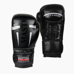 Gants de boxe Masters WAKO 10 Oz Noir 