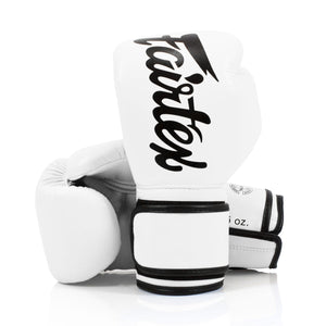 Gants de Muay Thai Fairtex BGV14 Blanc 