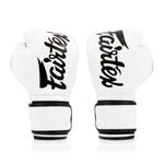Gants de Muay Thai Fairtex BGV14 Blanc 