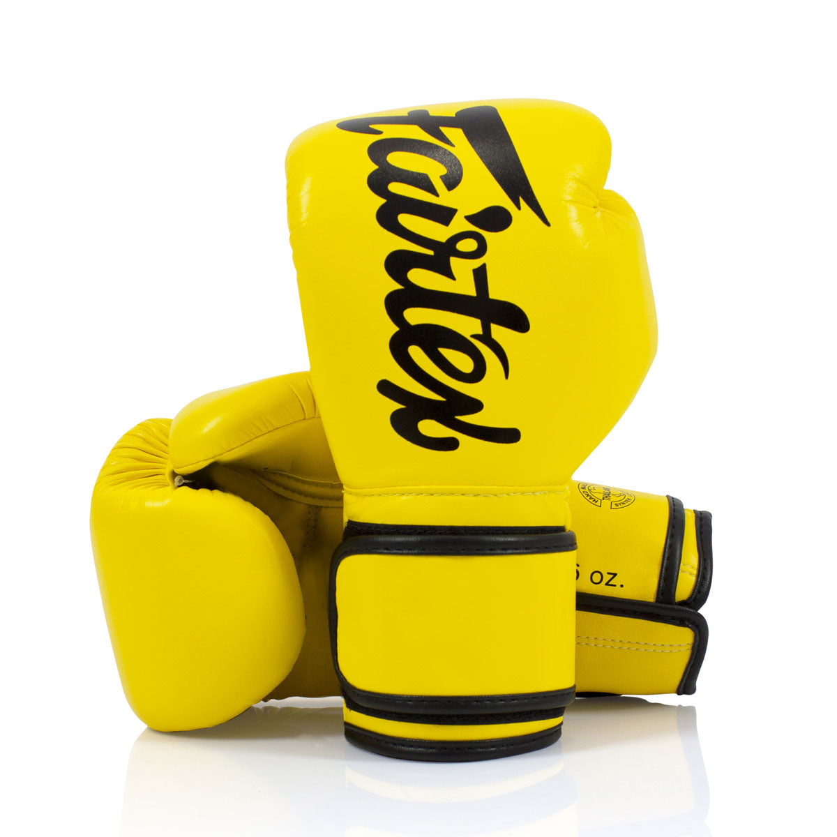 Gants de Muay Thai Fairtex BGV14 Jaune 