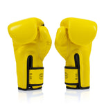 Gants de Muay Thai Fairtex BGV14 Jaune 