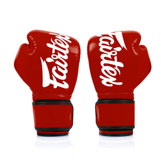 Gants de Muay Thai Fairtex BGV14 Rouge 