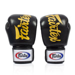 Gants de Muay Thai Fairtex BGV19 Deluxe Noir 