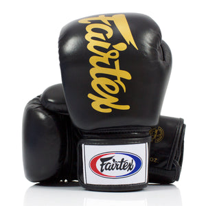 Gants de Muay Thai Fairtex BGV19 Deluxe Noir 