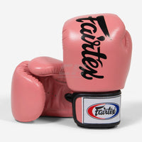 Gants de Muay Thai Fairtex BGV19 Deluxe Rose-Combat Arena