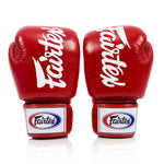 Gants de Muay Thai Fairtex BGV19 Deluxe Rouge 