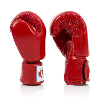 Gants de Muay Thai Fairtex BGV19 Deluxe Rouge 