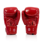 Gants de Muay Thai Fairtex BGV19 Deluxe Rouge 