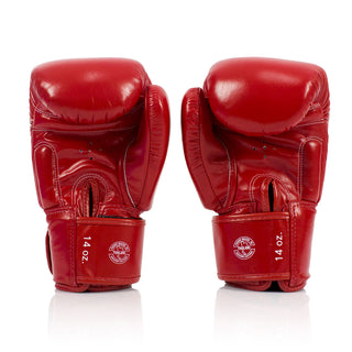 Gants de Muay Thai Fairtex BGV19 Deluxe Rouge 