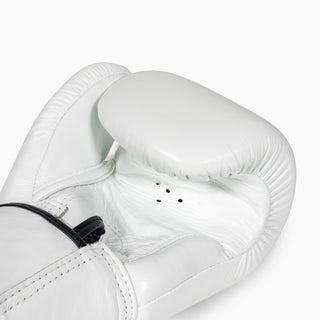 Gants de Muay Thai Fairtex BGV1 Blanc 