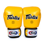 Gants de Muay Thai Fairtex BGV1 Jaune 