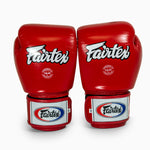 Gants de Muay Thai Fairtex BGV1 Rouge 