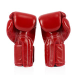 Gants de Muay Thai Fairtex BGV5 Super Sparring Rouge 