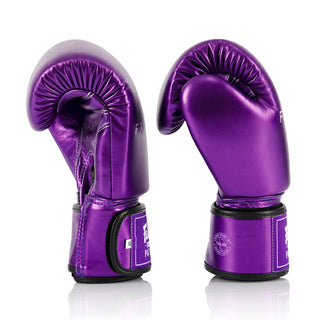 Gants de Muay Thai Fairtex Métallique BGV22 Violet 