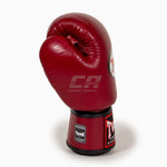 Gants de Muay Thai Twins Special BGVL3 Rouge vin