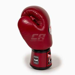Gants de Muay Thai Twins Special BGVL3 Rouge vin