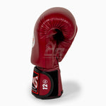 Gants de Muay Thai Twins Special BGVL3 Rouge vin