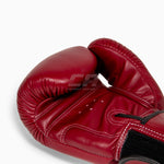 Gants de Muay Thai Twins Special BGVL3 Rouge vin