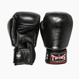 Gants de Muay Thai Twins Special BGVL 8 Core Noir