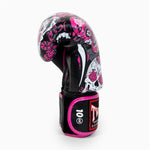 Gants de Muay Thai Twins Special FBGVL 3 Skull Rose 
