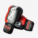 Gants de boxe Raptor SAP WAKO 10 Oz Noir-rouge 