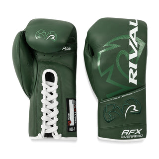 Gants de boxe Rival RFX Guerrero Pro Fight HDE-F Vert 