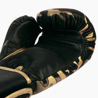 Gants de boxe Venum Vol du Dragon Noir-bronze 