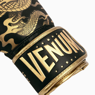 Gants de boxe Venum Vol du Dragon Noir-bronze 