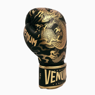 Gants de boxe Venum Vol du Dragon Noir-bronze 