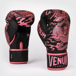 Gants de boxe Venum Dragon's Flight Noir-rose 