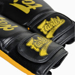 Gants de Muay Thai Fairtex Super Sparring BGV18 Noir-or 